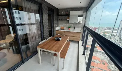 Vendo apartamento 98 m², 3 suítes, varanda , R$ 1.095.000,00