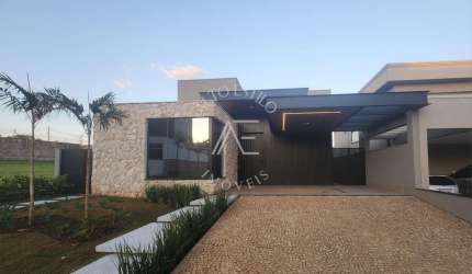 Casa de Condomínio para venda em Bonfim Paulista de 250.00m² com 3 Quartos, 3 Suites e 4 Garagens