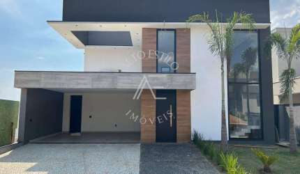 Sobrado para venda em Loteamento Terras De Siena de 307.00m² com 4 Quartos, 4 Suites e 4 Garagens