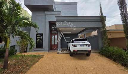 Casa de Condomínio para venda em Loteamento Agra Ribeirão Preto de 300.00m² com 4 Quartos, 2 Suites e 4 Garagens