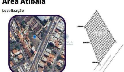 Terreno à venda, 2181 m² por R$ 7.500.000,00 - Jardim Itapetinga - Atibaia/SP