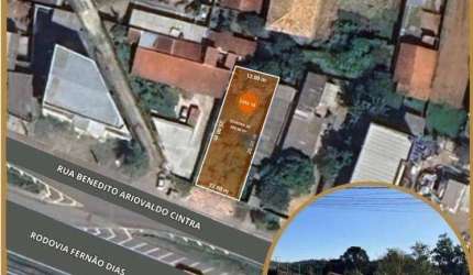 Terreno à venda, 384 m² por R$ 530.000,00 - Parque Fernão Dias - Atibaia/SP