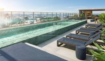 Apartamento para Venda em Nova Lima, Vila da Serra, 1 dormitório, 1 suíte, 2 banheiros, 1 vaga