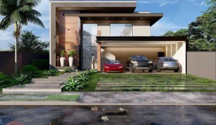 Casa com 4 dormitórios à venda, no Figueira Garden em Atibaia/SP - CA4965