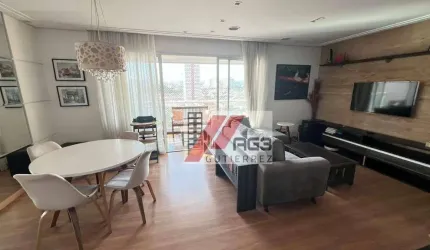 Apartamento com 2 suítes, closet, ar-condicionado, depósito privativo e 2 vagas para venda na Vila Romana