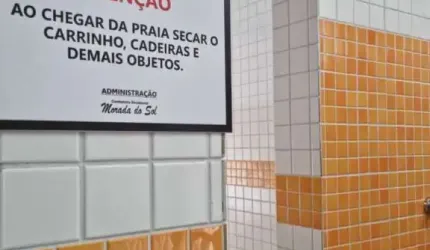 Único prédio com piscina aquecida na Toninhas, 2 Dormitórios.