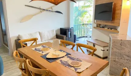 Apartamento todo decorado com 3 dormitórios no condomínio Wenbley  Tênis nas toninhas