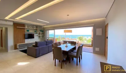 Cobertura penthouse com vista mar á venda- Toninhas!