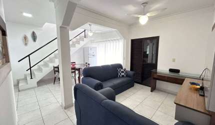 Cobertura Duplex com 3 quartos na praia do Itaguá.