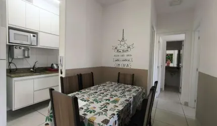 Apartamento de 2 Dormitórios, sendo 1 suíte, Toninas, Lazer 3o. andar. Elevador