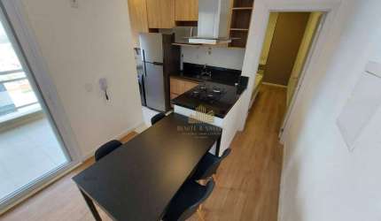Apartamento com 1 dormitório para alugar, 55 m² por R$ 4.285,00/mês - Vila Homero - Indaiatuba/SP