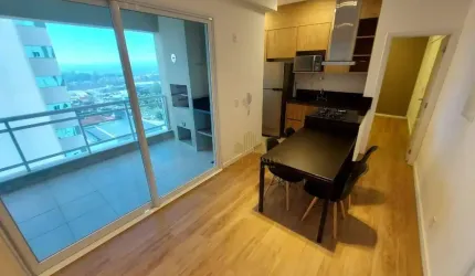 Apartamento com 1 dormitório para alugar, 55 m² por R$ 4.275/mês - Vila Homero - Indaiatuba/SP