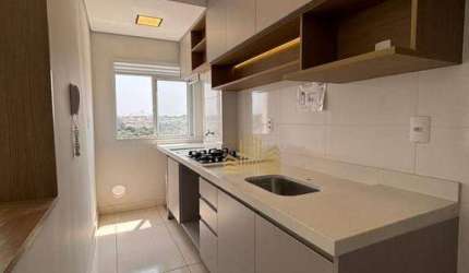 Apartamento com 2 dormitórios para alugar, 51 m² por R$ 3.231,63/mês - Condomínio Villa Helvetia - Indaiatuba/SP