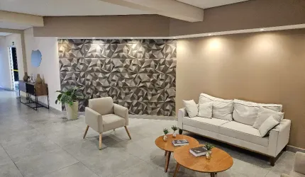 Lino apartamento tipo studio 300 metros Metrô Santana, lazer completo