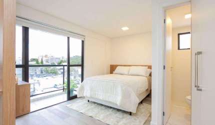 Apartamento Duplex 2 quartos 1 vaga locação 45 m² por R$ 3.500/mês - Centro - Curitiba/PR
