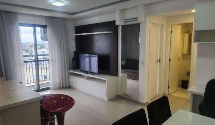 Apartamento 100% mobiliado na rua Guararapes 1 quarto para alugar, 47 m² por R$ 3.200/mês - Água Verde - Curitiba/PR