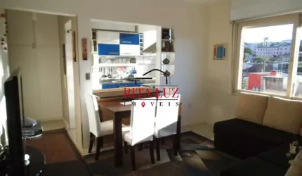 Apartamento com 1 quarto à venda na Rua Professor Carvalho Freitas, 554, Teresópolis, Porto Alegre por R$ 220.000