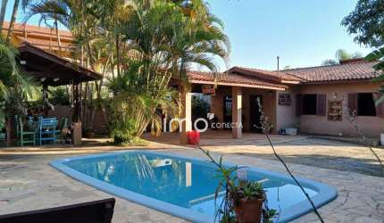 Vende se Chácara no Engordadouro ao lado do Cond Chácara Pai Jacó, 3 quartos, 3 salas, 3 vagas, piscina, avalia permuta até 400.000 em Jundiaí  !
