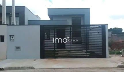 Vende se Casa Nova no Jd Marambaia, 3 Quartos sendo 1 Suíte , 2 Vagas, área gourmet !  R$  720.000