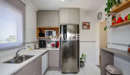 Ensolarado, ventilação cruzada, cozinha planejada de primeira linha!