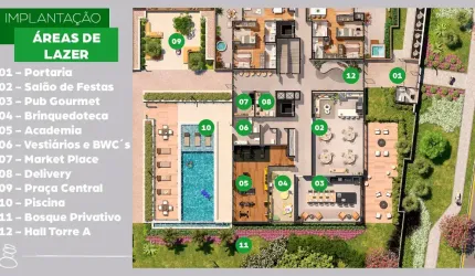 APTO 3 DORMS, SUÍTE, 77 M2 PRIVATIVOS - ÉQUI SEMINÁRIO
