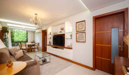 Excelente apartamento decorado com 2 quartos e vaga no Higienópolis