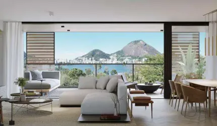 Apartamento para Venda em Rio de Janeiro, LAGOA, 4 dormitórios, 4 suítes, 5 banheiros, 2 vagas