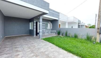 Casa para Venda em Imbé, Centro, 3 dormitórios, 1 suíte, 2 banheiros, 2 vagas