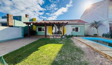 Casa para Venda em Imbé, Centro, 4 dormitórios, 2 suítes, 3 banheiros, 3 vagas