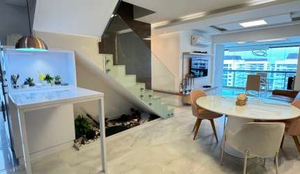 Linda cobertura duplex no cidade jardim .porteira fechada