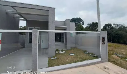 Casa com 3 quartos à venda na Rua Gerivá, 60, Eucaliptos, Fazenda Rio Grande, 77 m2 por R$ 370.000