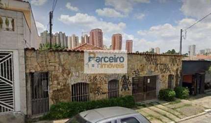 Terreno à venda, 268 m² por R$ 1.200.000,00 - Tatuapé - São Paulo/SP