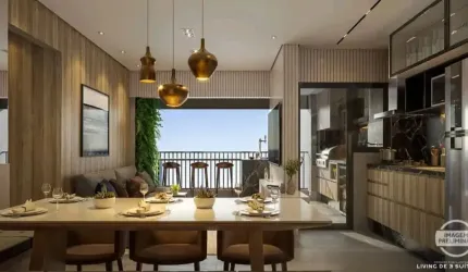 Apartamento para venda tem 67 metros quadrados com 2 suites em Aldeia - Barueri - SP