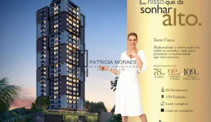 Sonhar alto é realidade:  92 m² com 3 dormit. opção 2 suítes no Mangal