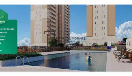 Residencial Veredas, no Vale do Sereno: Apartamentos 2 dormit. 46,56m²