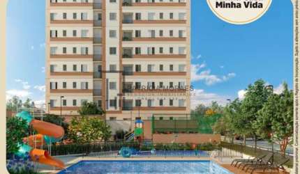 Seu Novo Lar, Morada do Horto Residencial Clube: Apto 47m², 2 dorm. 1 Suíte
