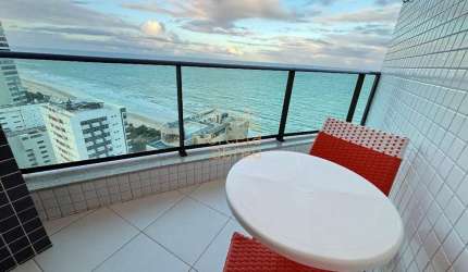 Aluga-se Flat Mobiliado de 41m&#178; no Bairro de Boa Viagem