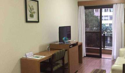Apartamento com 1 dormitório para alugar, 45 m² por R$ 5.100,00/mês - Jardim Paulista - São Paulo/SP