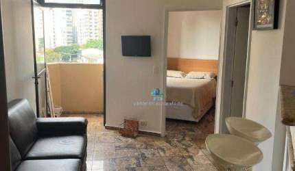Apartamento com 1 dormitório à venda, 33 m² por R$ 429.000,00 - Moema - São Paulo/SP