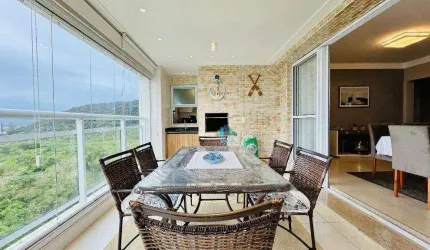 Apartamento com 3 dormitórios à venda, 158 m² por R$ 1.400.000,00 - Parque Enseada - Guarujá/SP