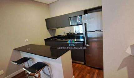 Apartamento com 1 dormitório para alugar, 62 m² por R$ 14.150,00/mês - Vila Olímpia - São Paulo/SP
