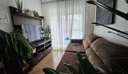 Apartamento com 2 dormitórios para alugar, 50 m² por R$ 5.200,00/mês - Santo Amaro - São Paulo/SP