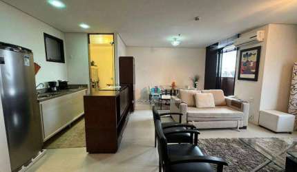 Apartamento com 1 dormitório para alugar, 74 m² por R$ 10.035,00/mês - Itaim Bibi - São Paulo/SP