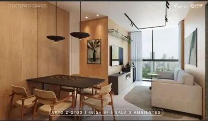 Apartamento com 2 dormitórios à venda, 48 m² por R$ 419.938,00 - Casa Amarela - Recife/PE