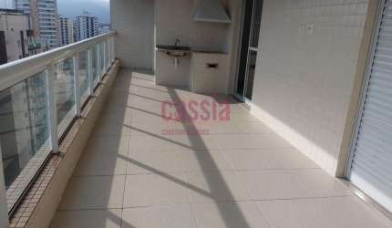 Apartamento com 3 dorms, Tupi, Praia Grande - R$ 790 mil, Cod: 4353