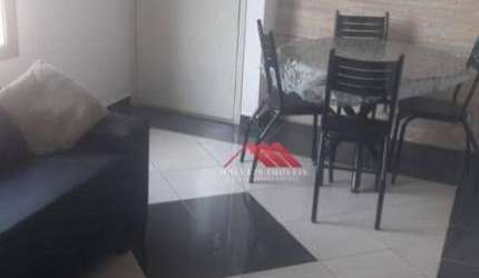 Apartamento Mobiliado com 2 dormitórios para alugar, 78 m²  - Rudge Ramos - São Bernardo do Campo/SP