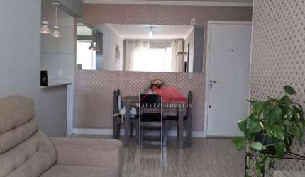 Apartamento com 2 dormitórios à venda, 50 m² por R$ 325.000,00 - Planalto - São Bernardo do Campo/SP