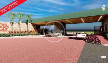 Terreno de  no condomínio Ginco Bosque com lazer completo codigo: 107088