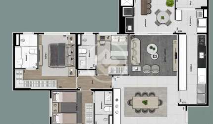 Ágio à venda no Edifício Évora - Jardim Leblon - 132 m² - 3 suítes, 2 vagas - codigo: 110687