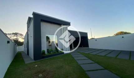 CASA NOVA TÉRREA COM 3 SUÍTES - BAIRRO BOM CLIMA - CHAPADA DOS GUIMARÃES - MATO GROSSO codigo: 107084